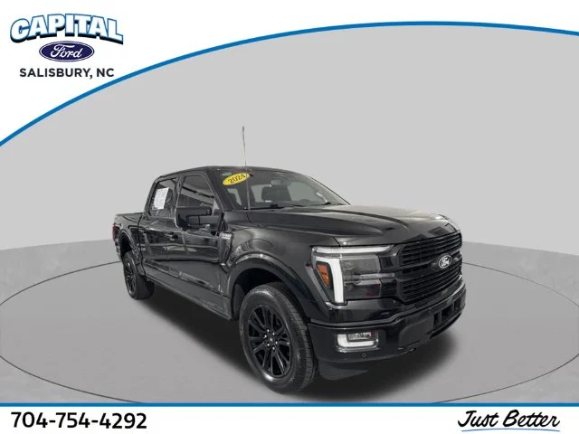 Used 2024 Black Ford Platinum image 1