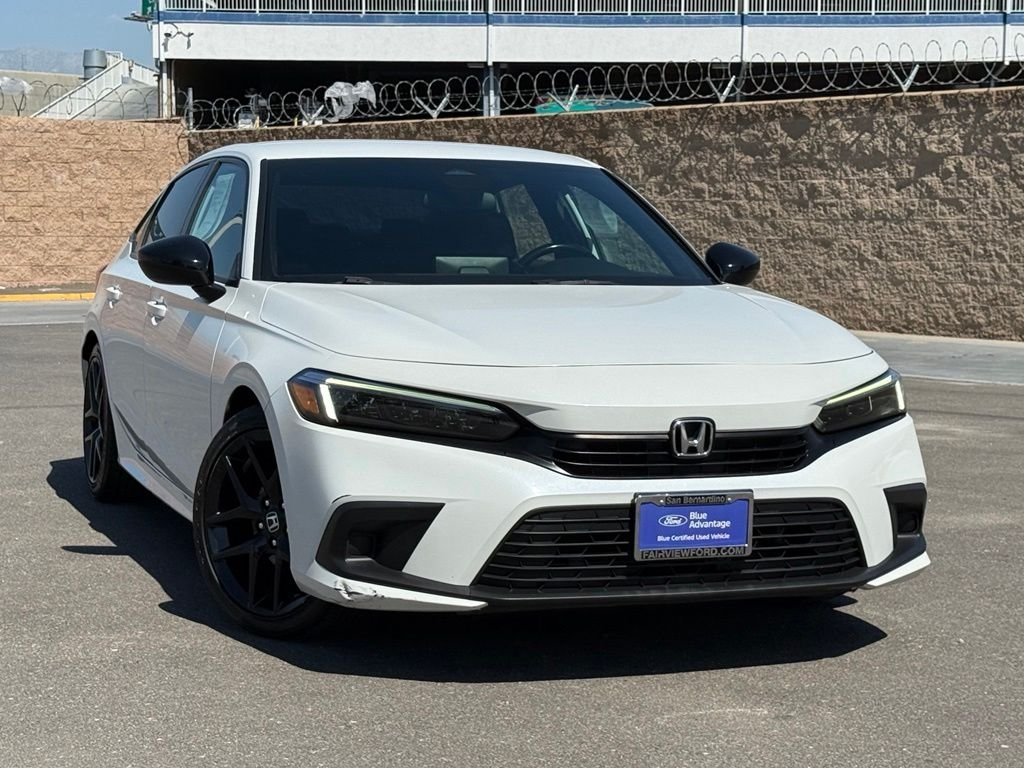 Certified Used 2022 White Honda Sport image 3