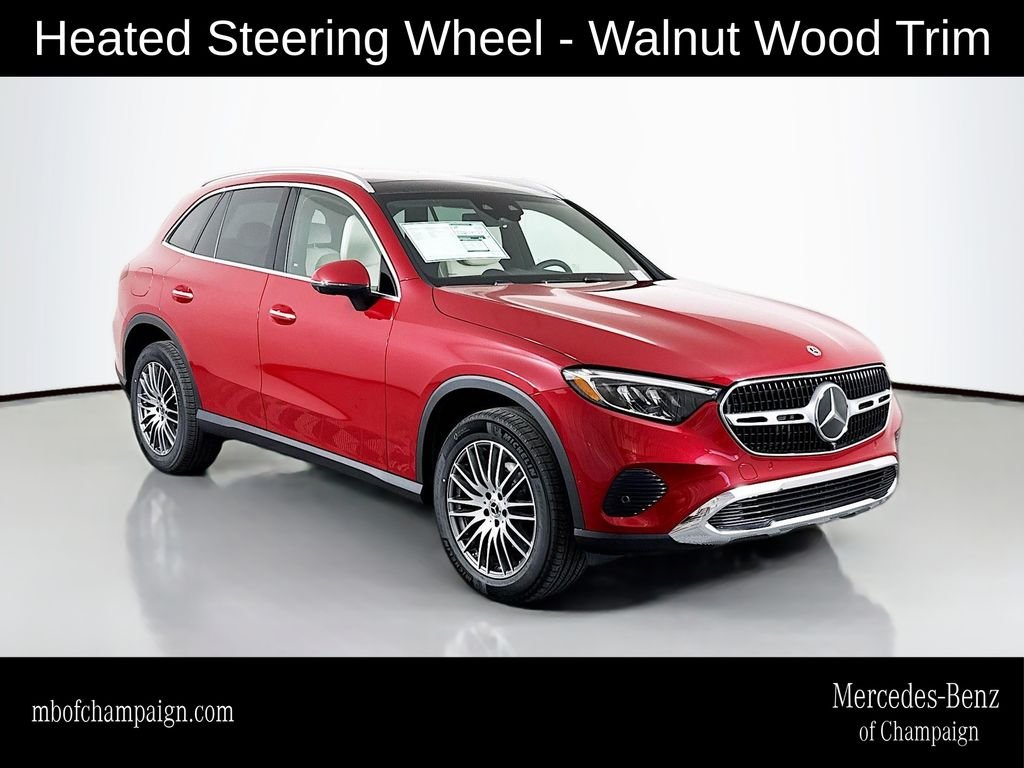New 2026 MANUFAKTUR Patagonia Red Metallic Mercedes-Benz GLC 300 image 1