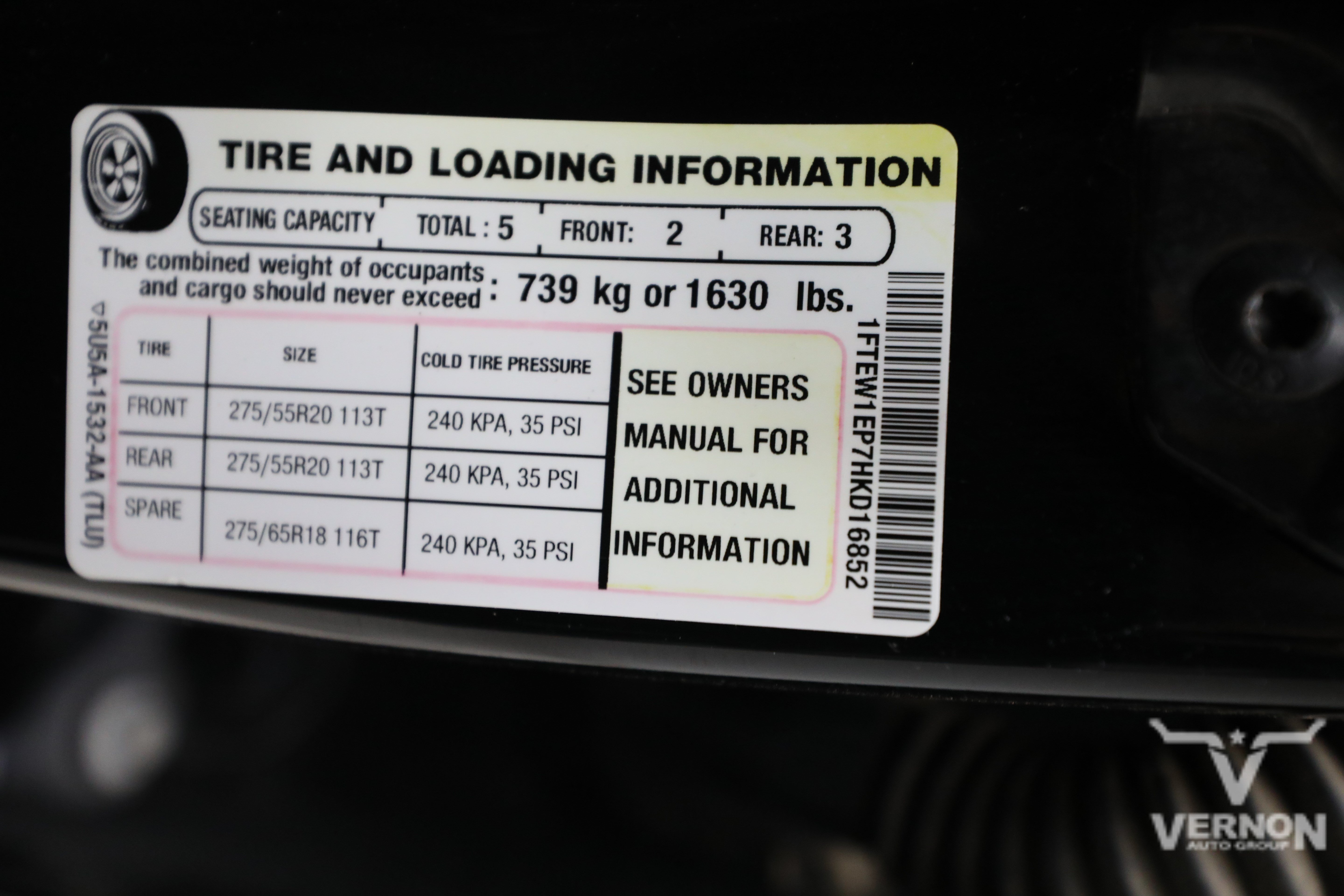 Used 2017 Shadow Black Ford Y image 35