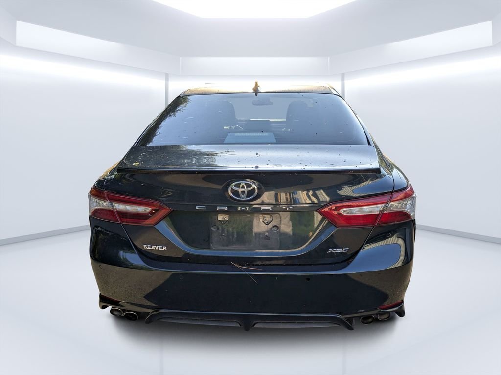 Used 2019 Blue Toyota XSE V6 image 4