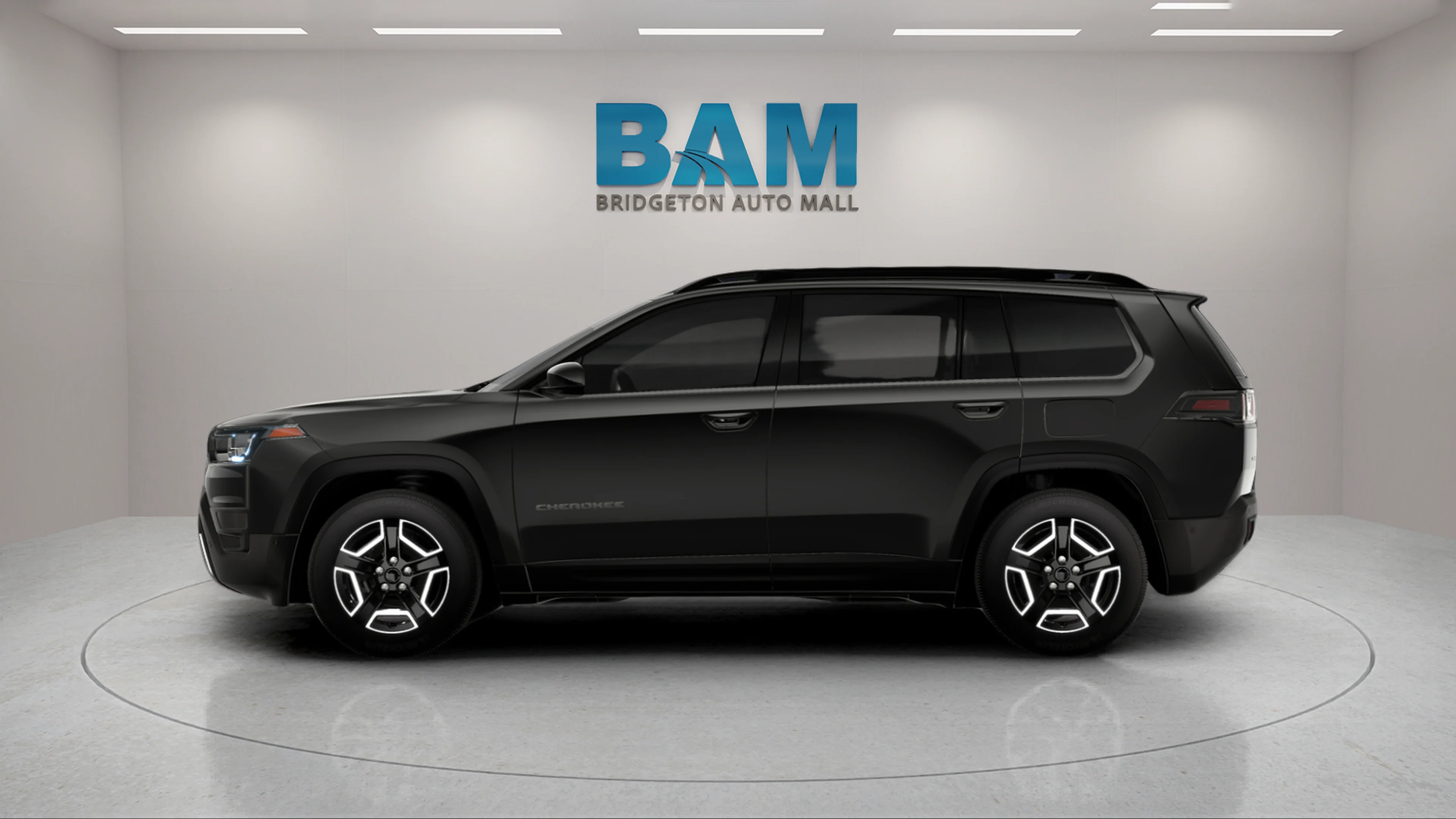 New 2026 Diamond Black Crystal Pearlcoat Jeep Laredo image 12