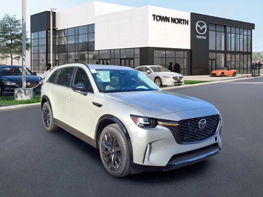 New 2026 Platinum Quartz Metallic Mazda 3.3 Turbo S Premium Sport AWD image 1