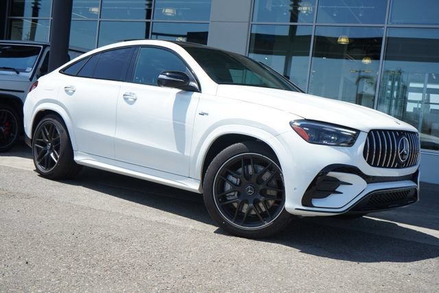 New 2026 MANUFAKTUR Moonlight White Metallic Mercedes-Benz AMG® GLE 53 4MATIC+ Coupe image 42