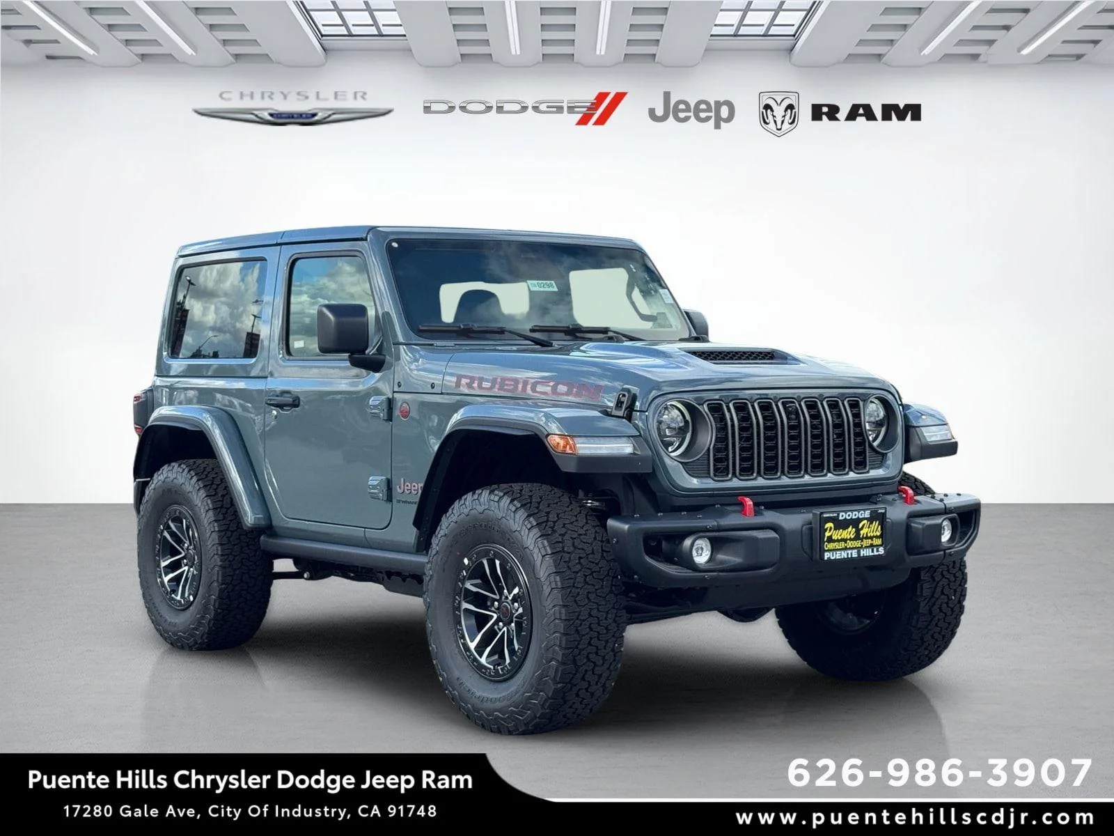 New 2026 Anvil Clear-Coat Exterior Paint Jeep Rubicon X image 1
