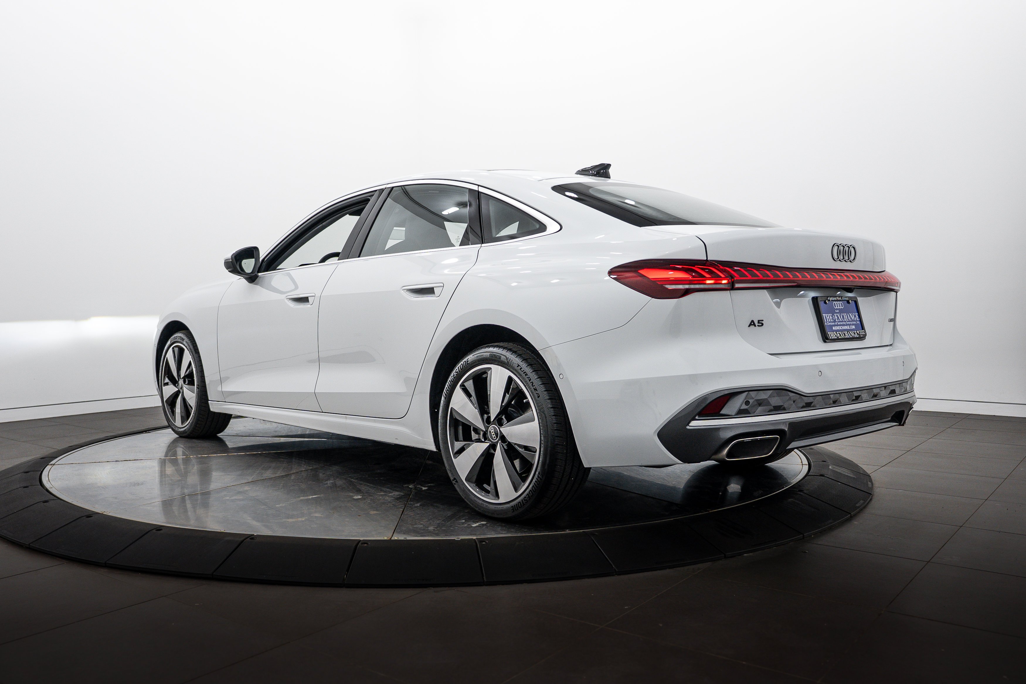 Used 2025 Glacier White Metallic Audi Premium Plus image 5
