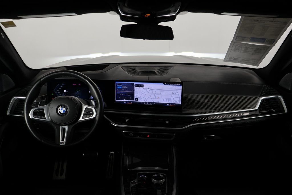 Used 2024 Frozen Pure Grey Metallic BMW M60i image 8