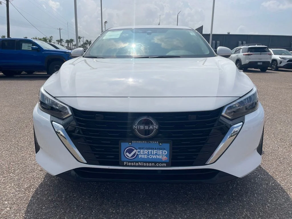 Certified 2024 Nissan Sentra S with VIN 3N1AB8BV3RY300949 for sale in Edinburg, TX