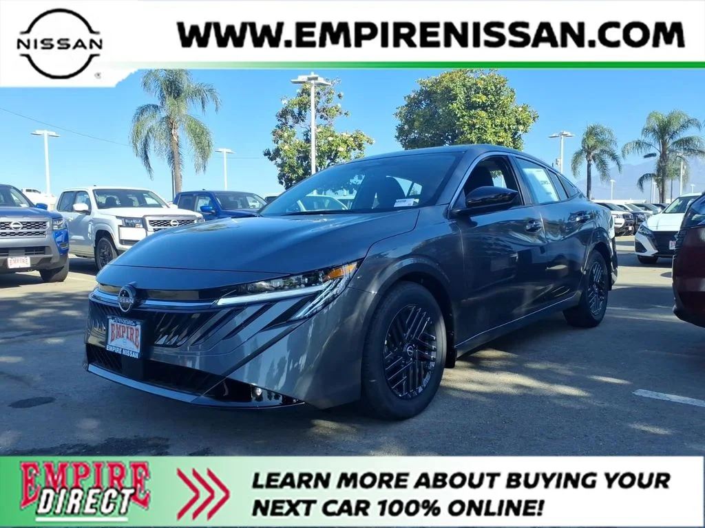 New 2026 Gun Metallic Nissan SV image 1