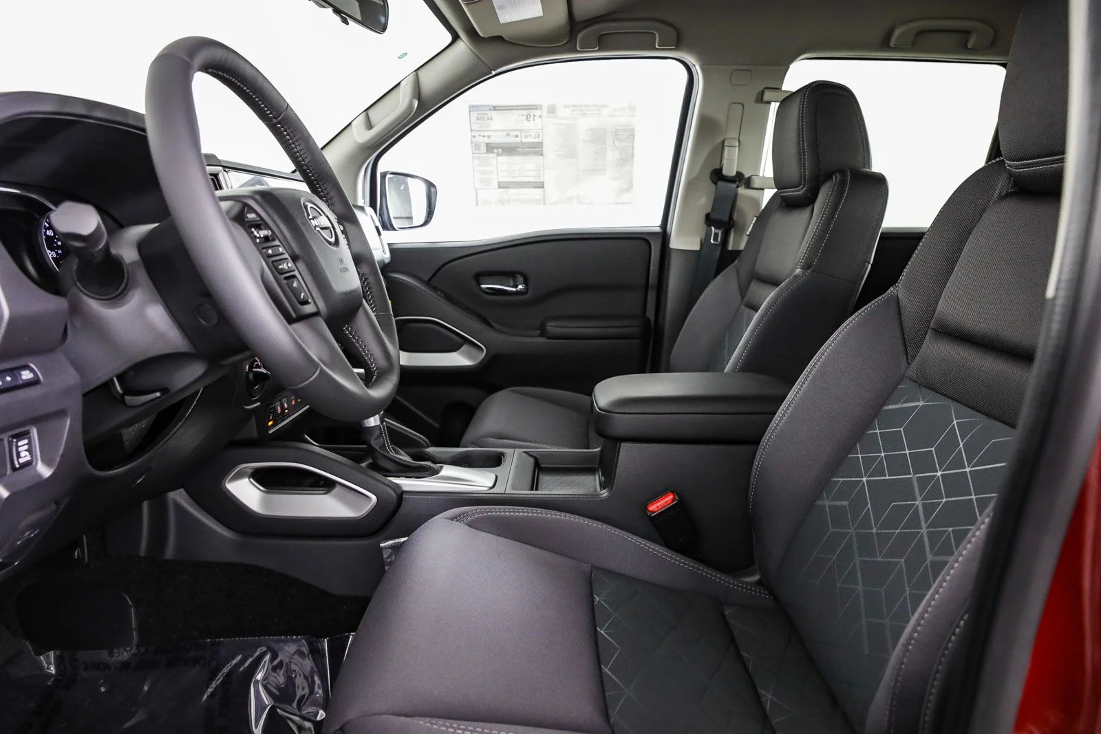 New 2025 Cardinal Red TriCoat Nissan Crew Cab SV image 19