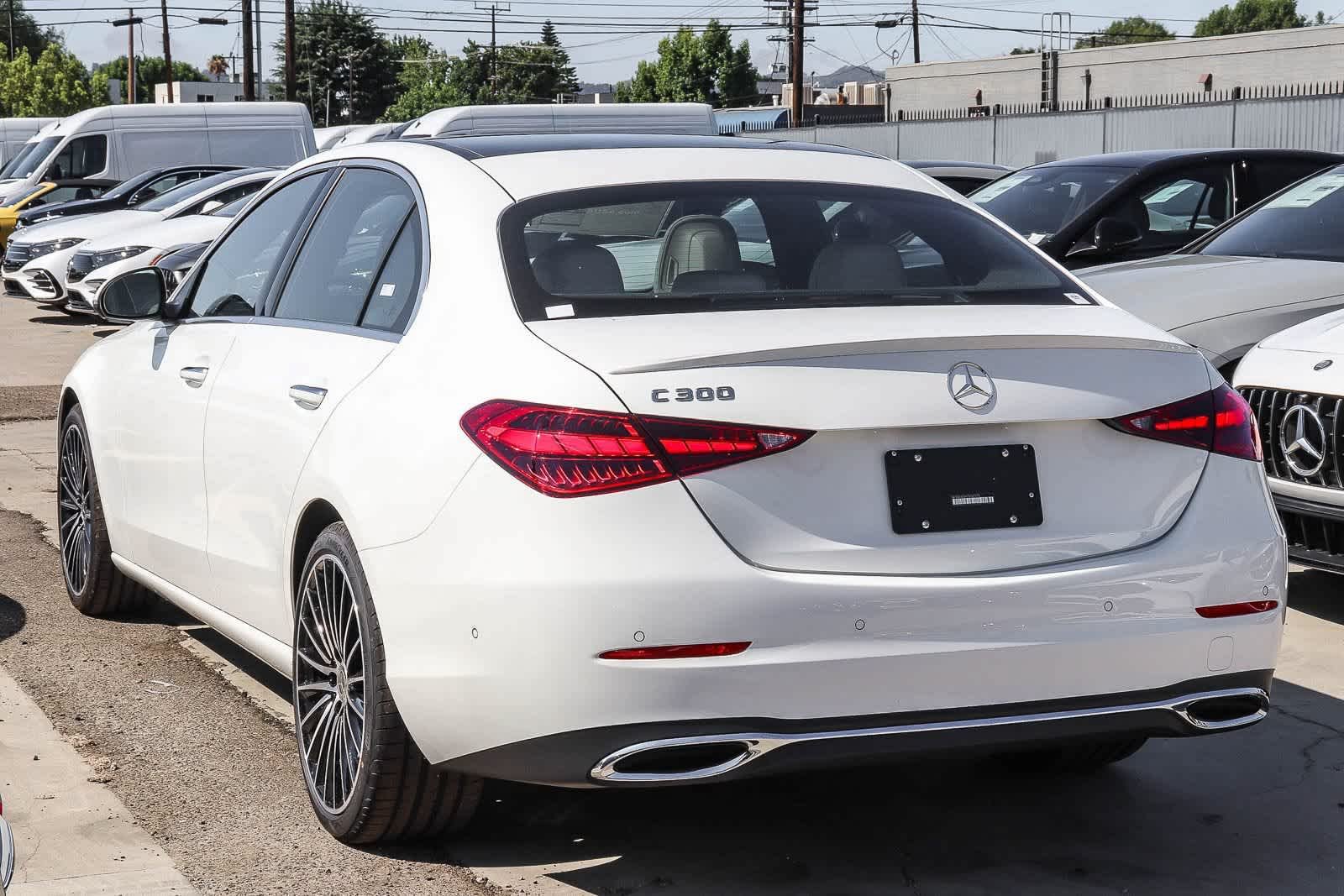 New 2026 Polar White Mercedes-Benz C 300 image 2