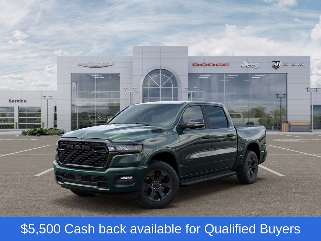 New 2026 Green Metallic RAM Big Horn/Lone Star image 1