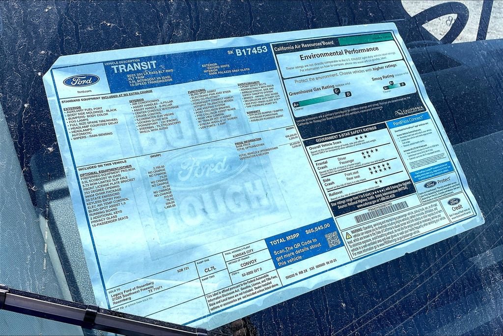 New 2025 Ford Transit-350 XLT Passenger Van