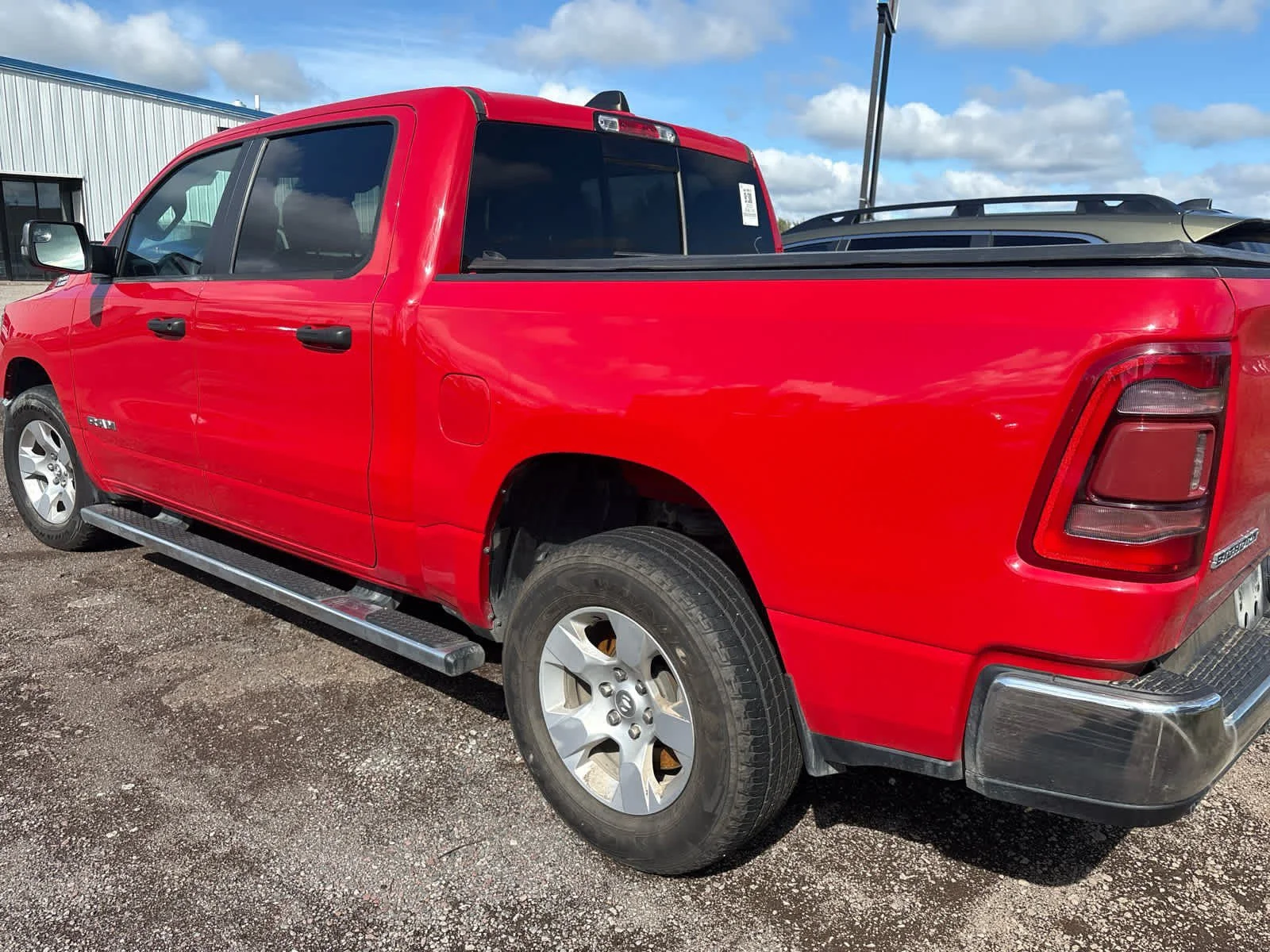 Used 2023 Flame Red Clearcoat Ram Big Horn image 13