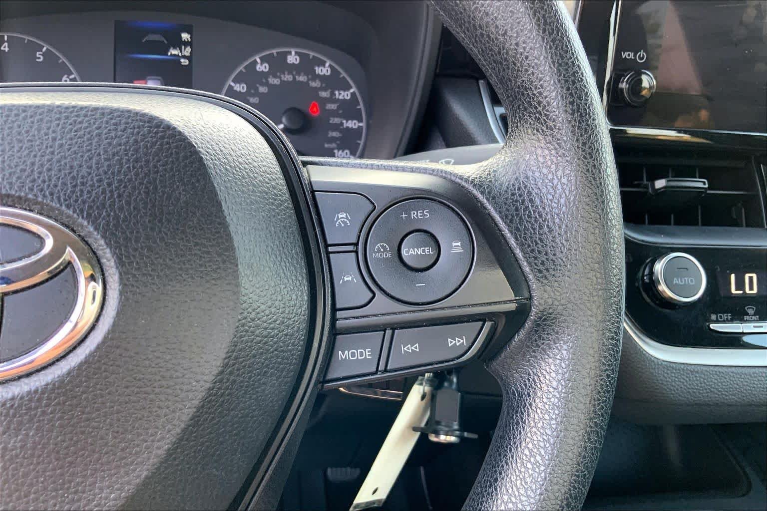 Used 2024 Classic Silver Metallic Toyota LE image 24