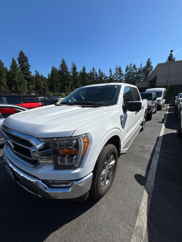 Used 2023 Oxford White Ford XLT image 1