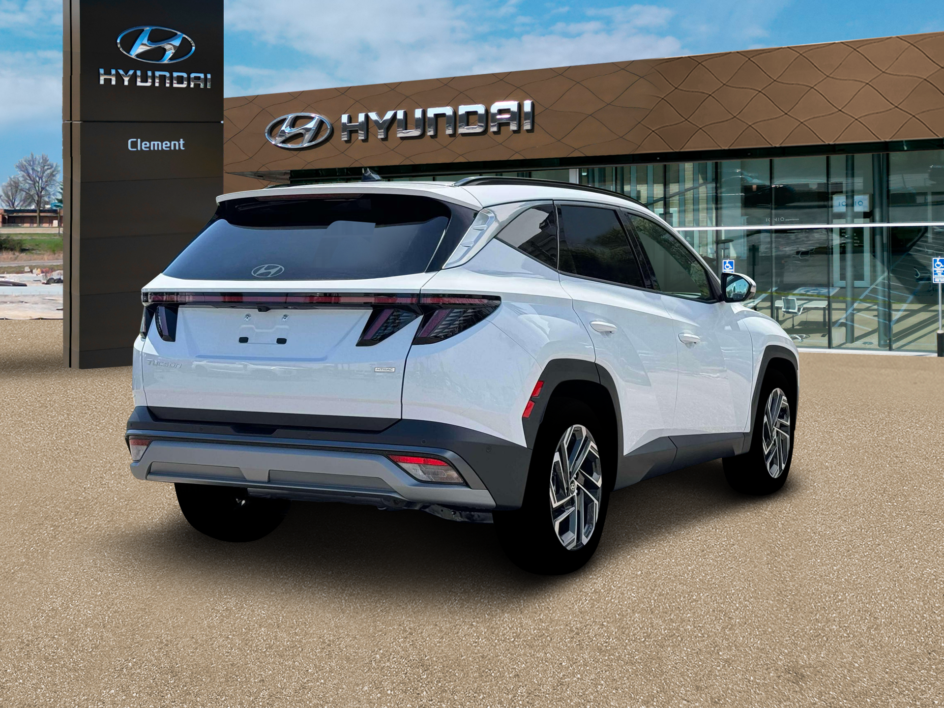 New 2026 White Hyundai Limited AWD image 7