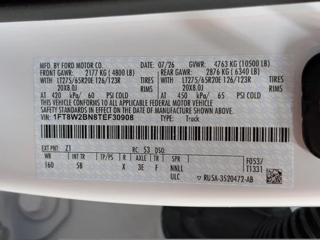 New 2026 Oxford White Ford F-250® Lariat® image 69