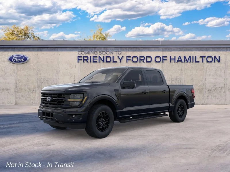 New 2026 Agate Black Metallic Ford XLT image 1