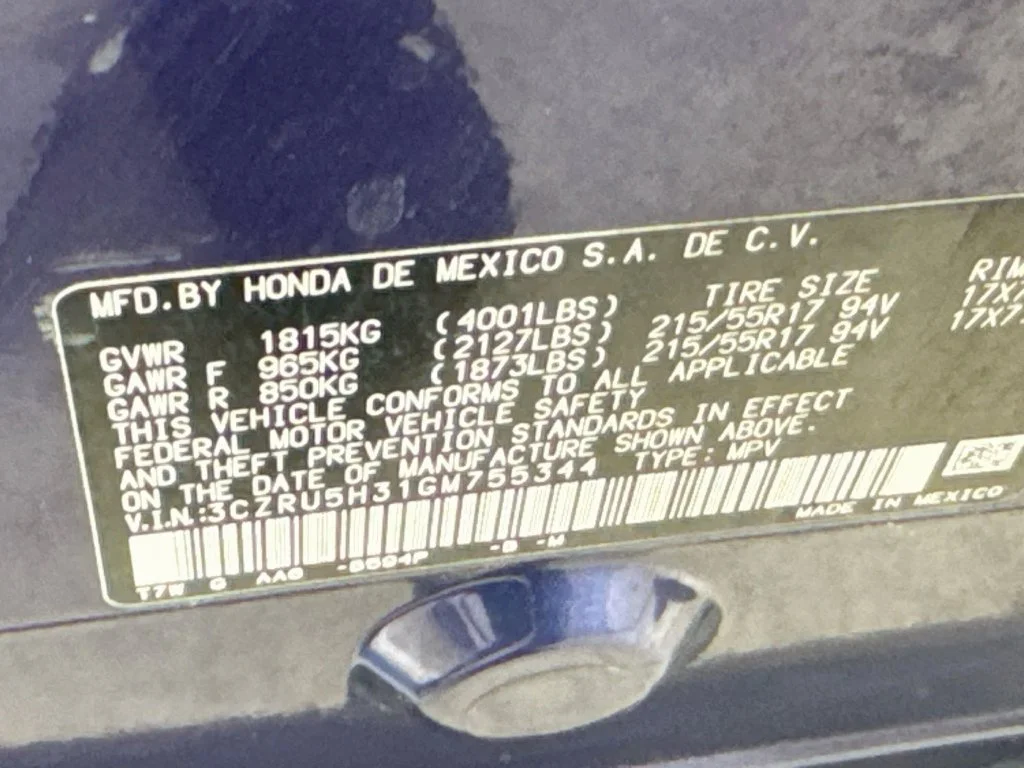 Used 2016 Blue Honda LX image 33