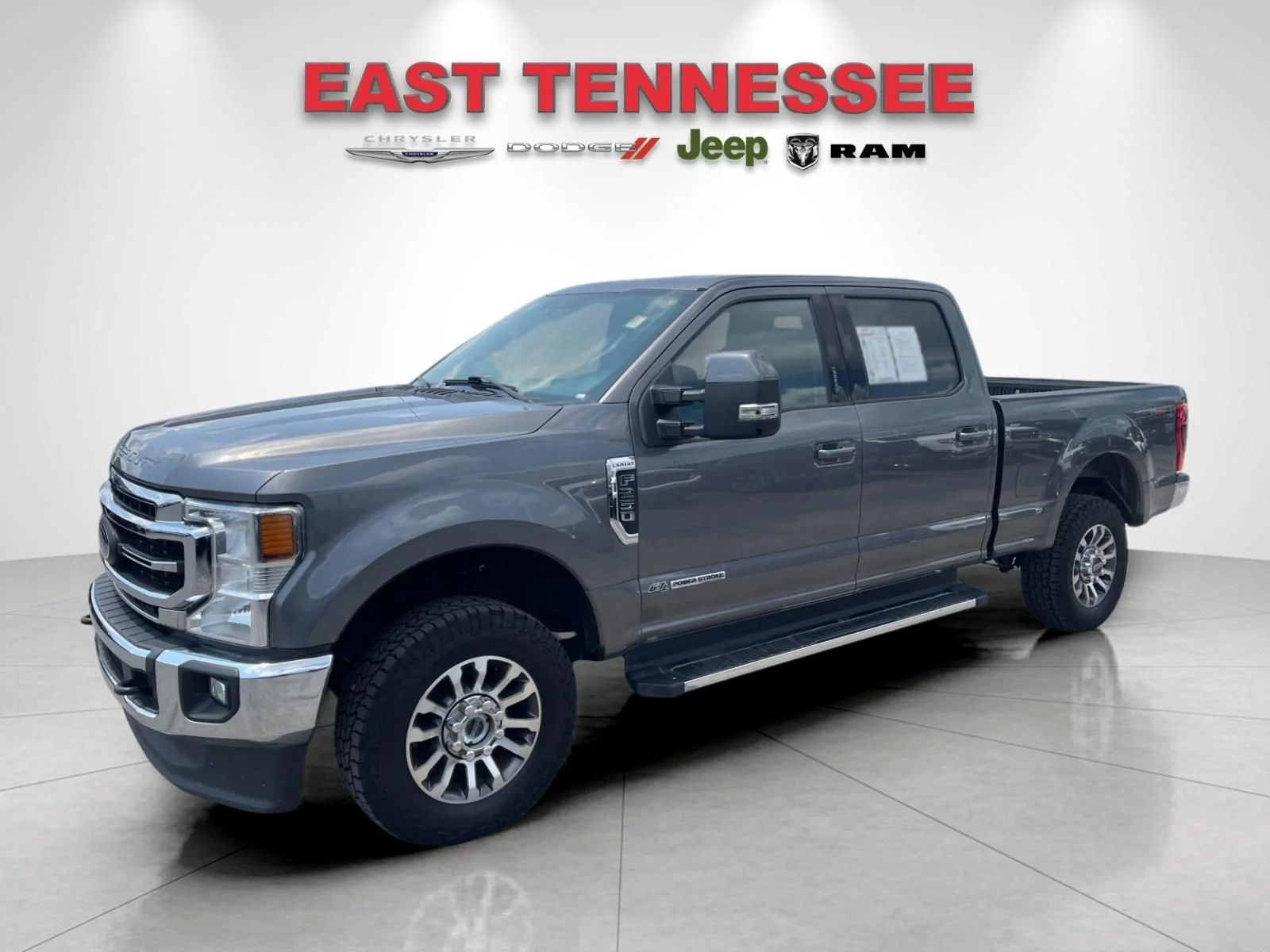 Used 2021 Gray Ford Lariat image 7