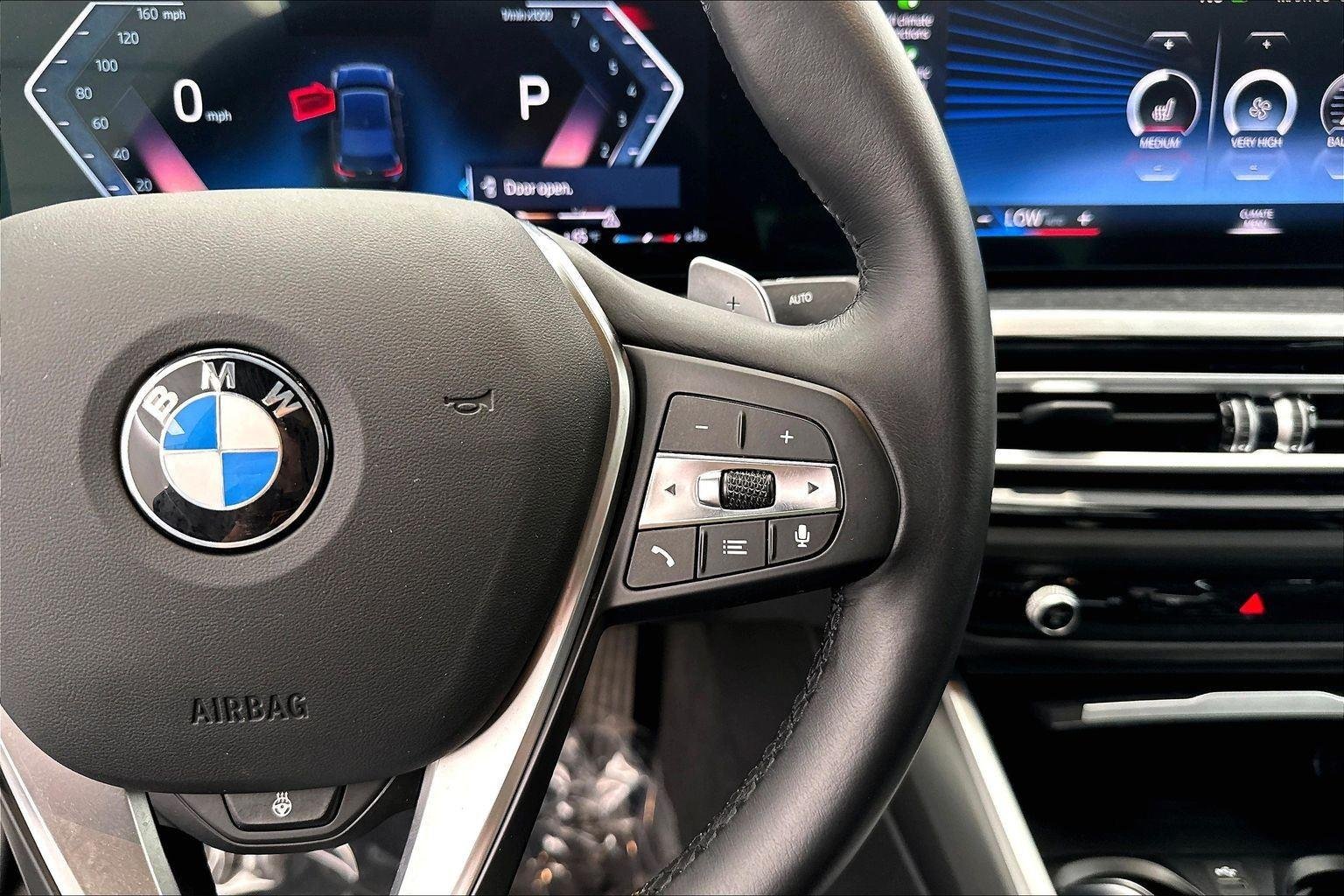 Used 2024 Jet Black BMW 330i xDrive image 17