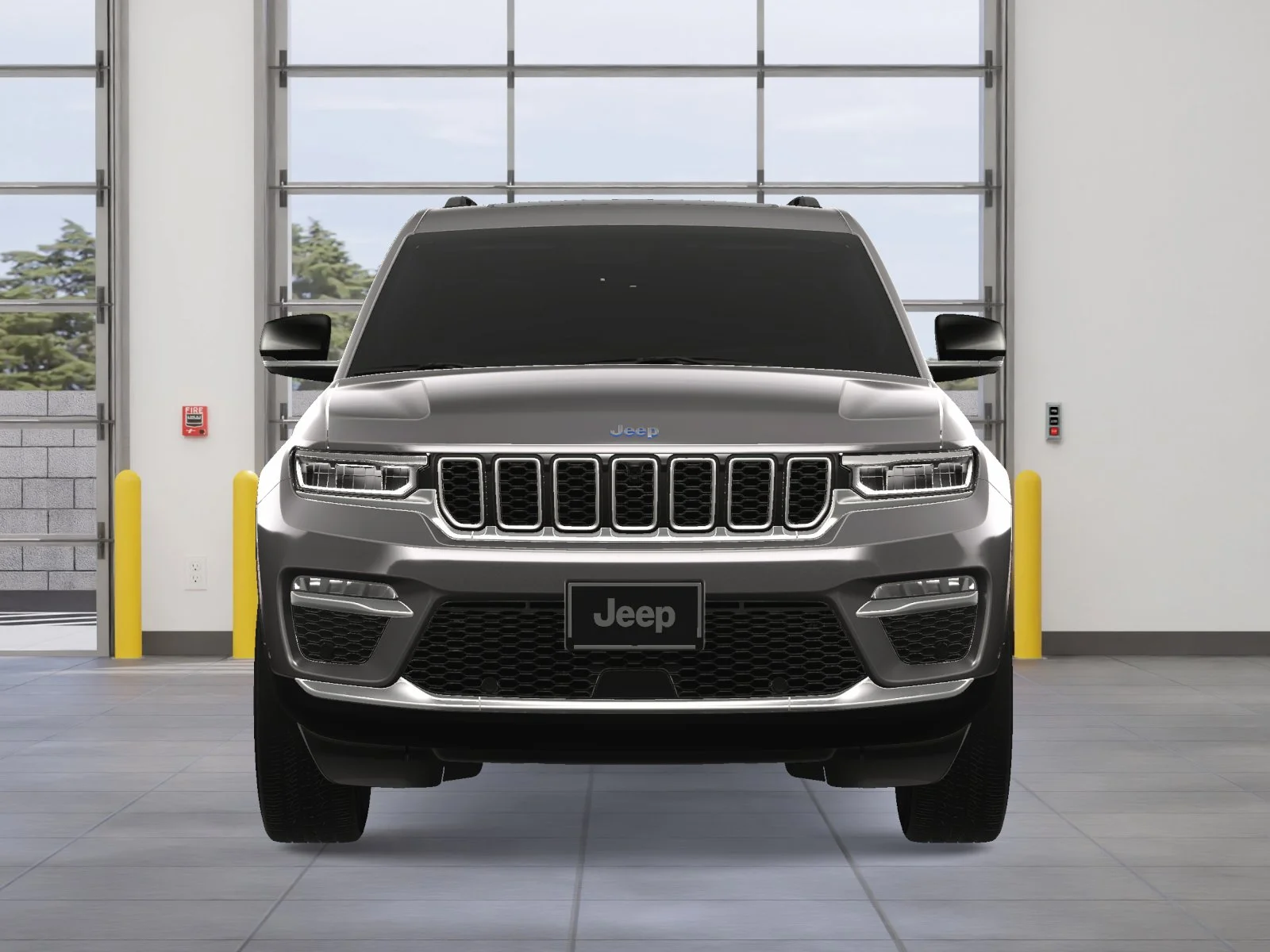 New 2024 Baltic Gray Metallic Clear-Coat Exterior Paint Jeep 4xe image 40