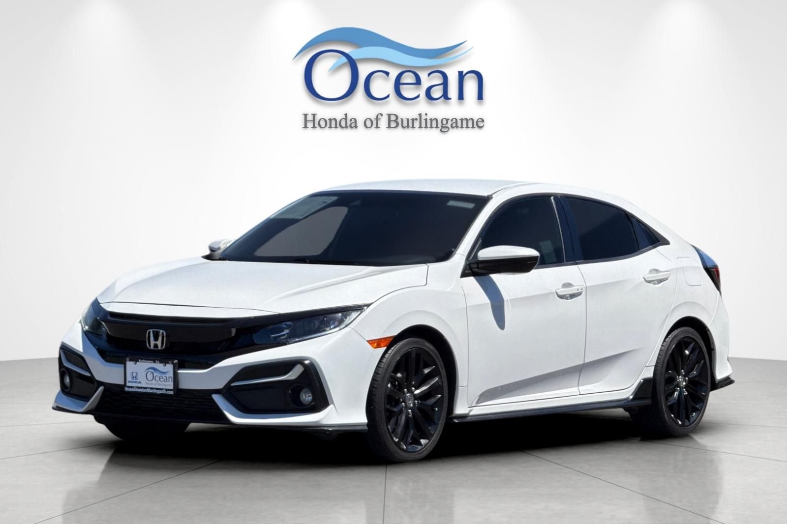 Used 2021 Platinum White Pearl Honda Sport image 8