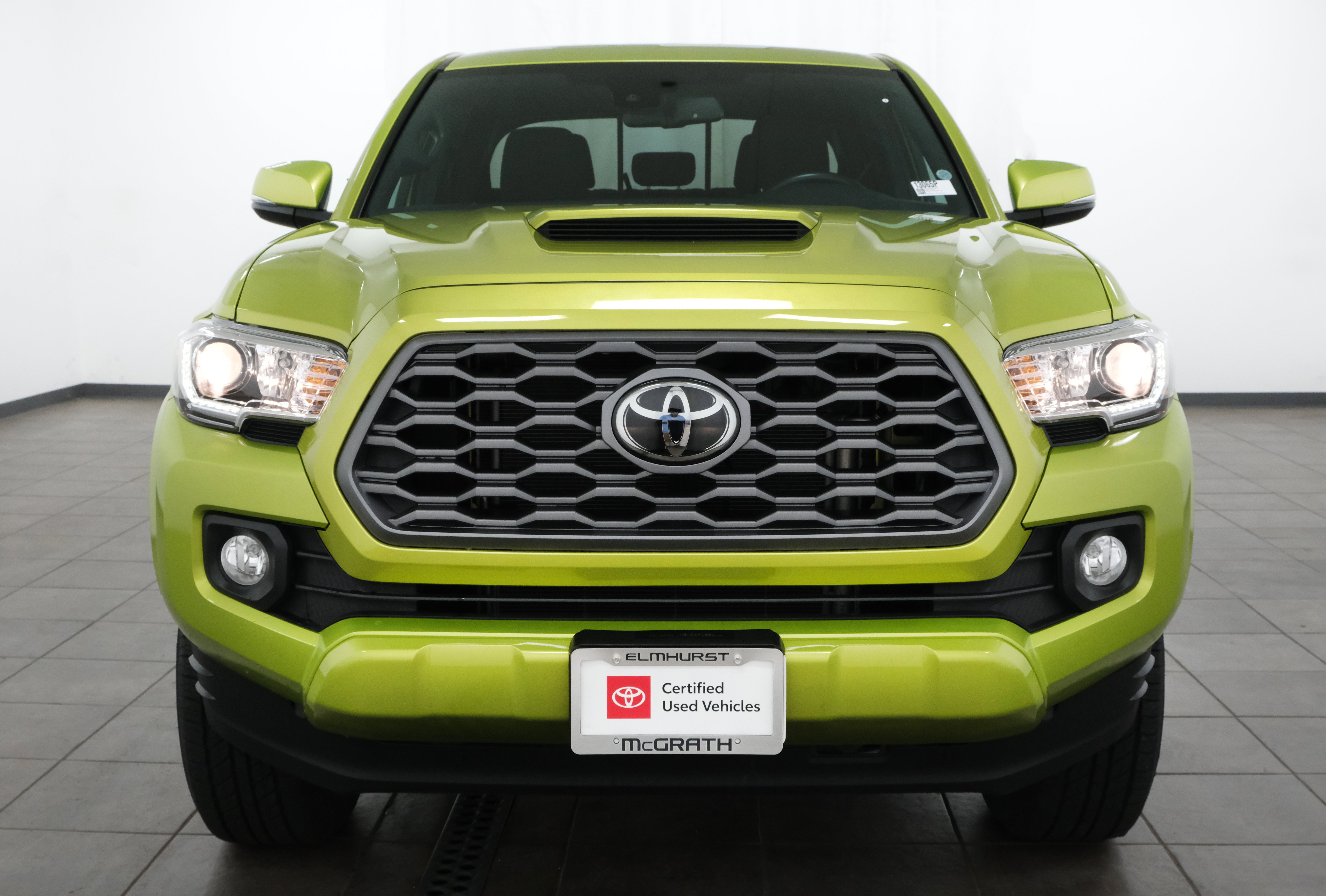 Certified Used 2023 Electric Lime Toyota TRD Sport 4D Double Cab image 9