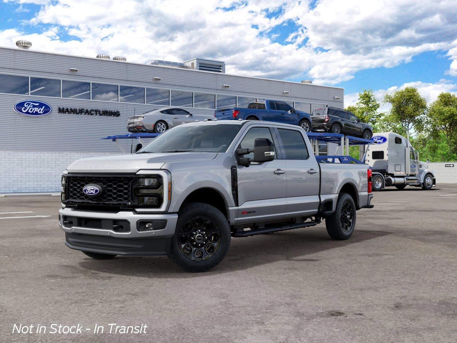New 2027 Iconic Silver Metallic FORD F-250® Lariat® image 3