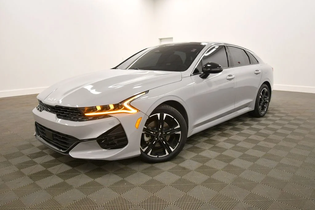 Certified 2023 Kia K5 GT-Line with VIN 5XXG64J28PG210682 for sale in Rochester, Minnesota