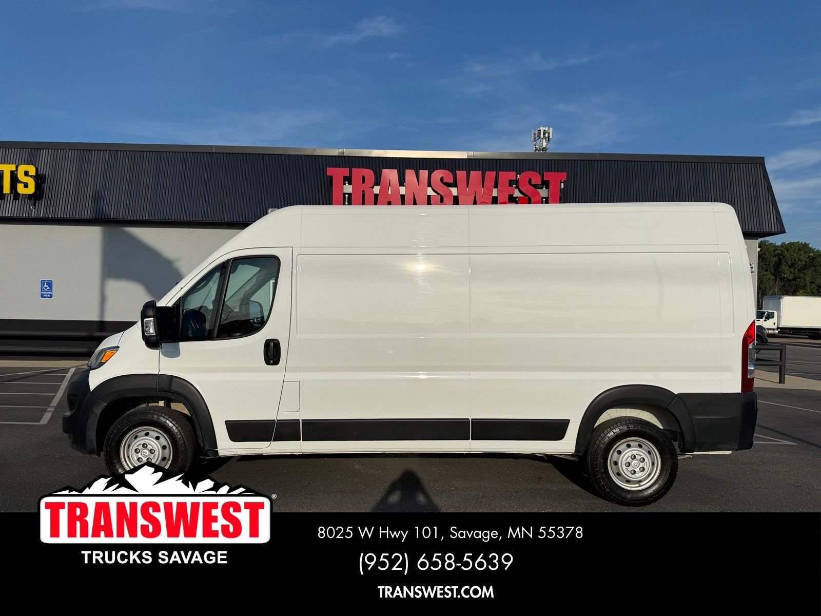 Used 2023 RAM ProMaster Cargo Van Base with VIN 3C6LRVDG2PE593988 for sale in Minneapolis, Minnesota