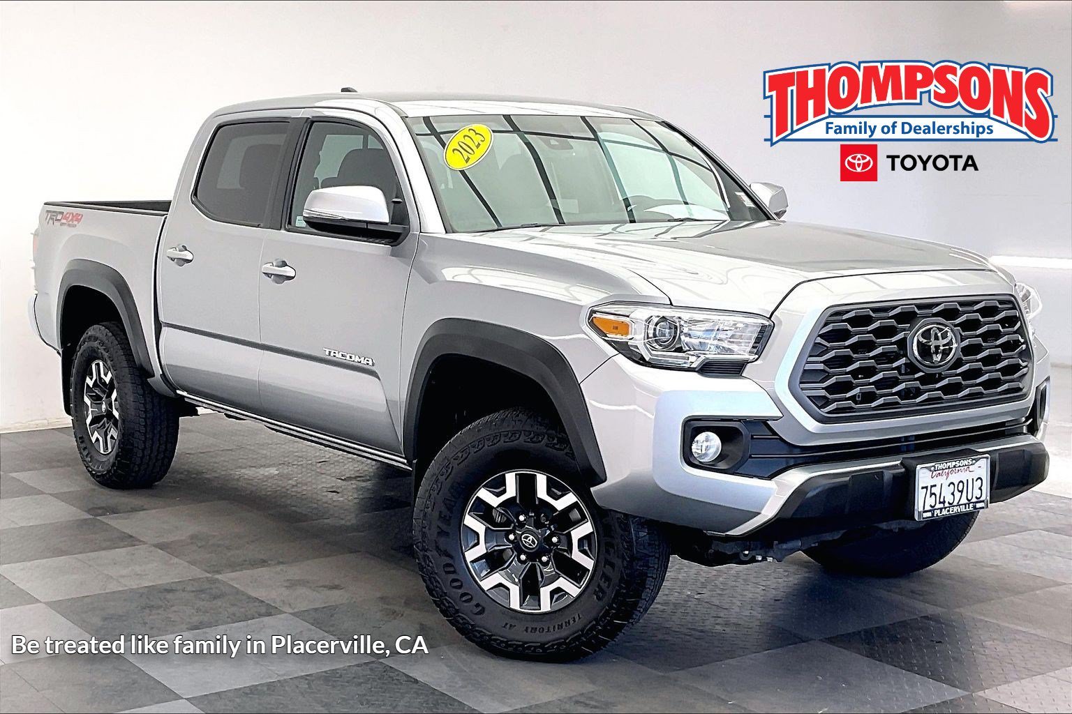 Used 2023 Celestial Silver Metallic Toyota TRD Off-Road image 1