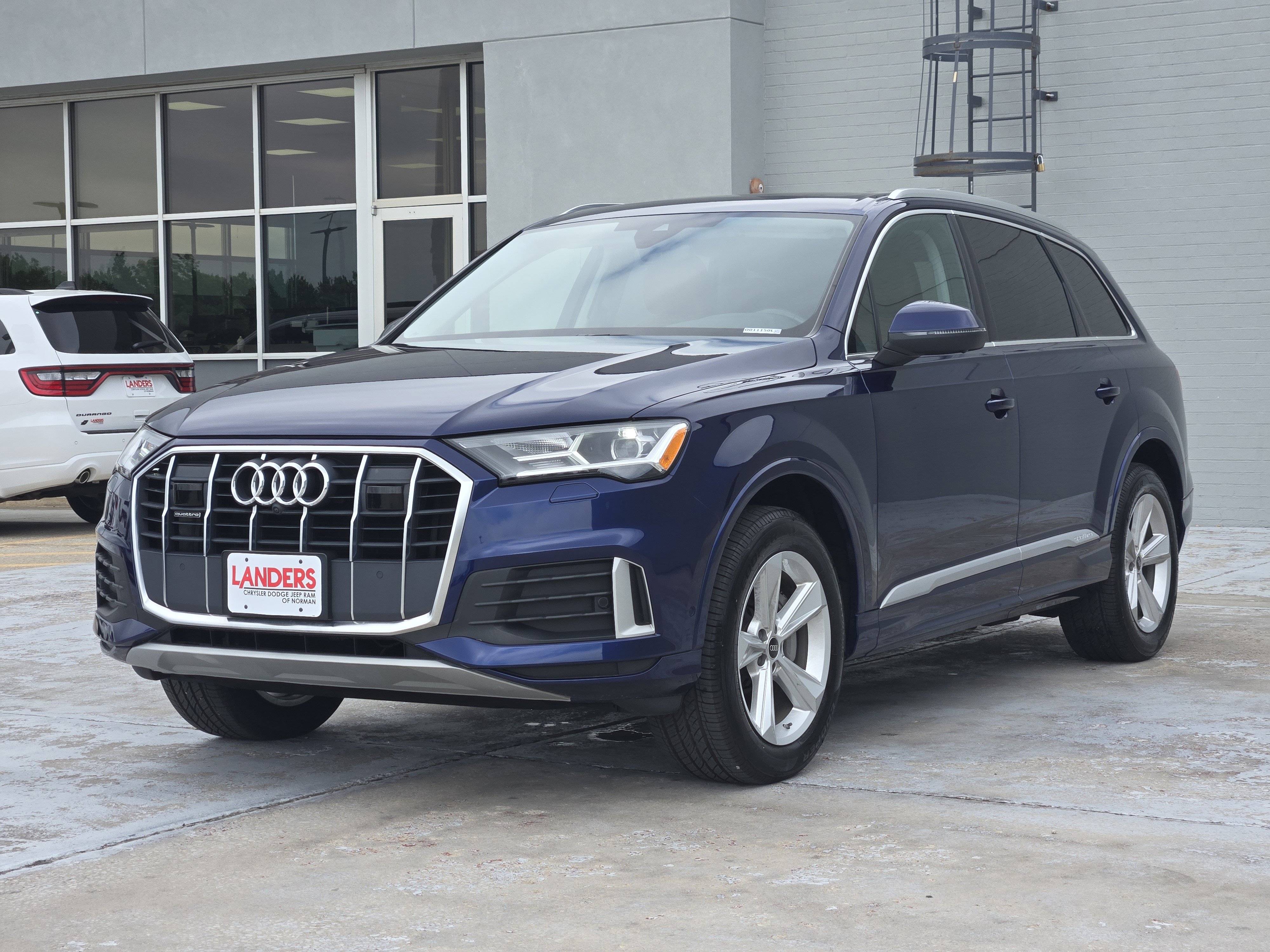 Used 2022 Blue Audi Premium Plus image 4