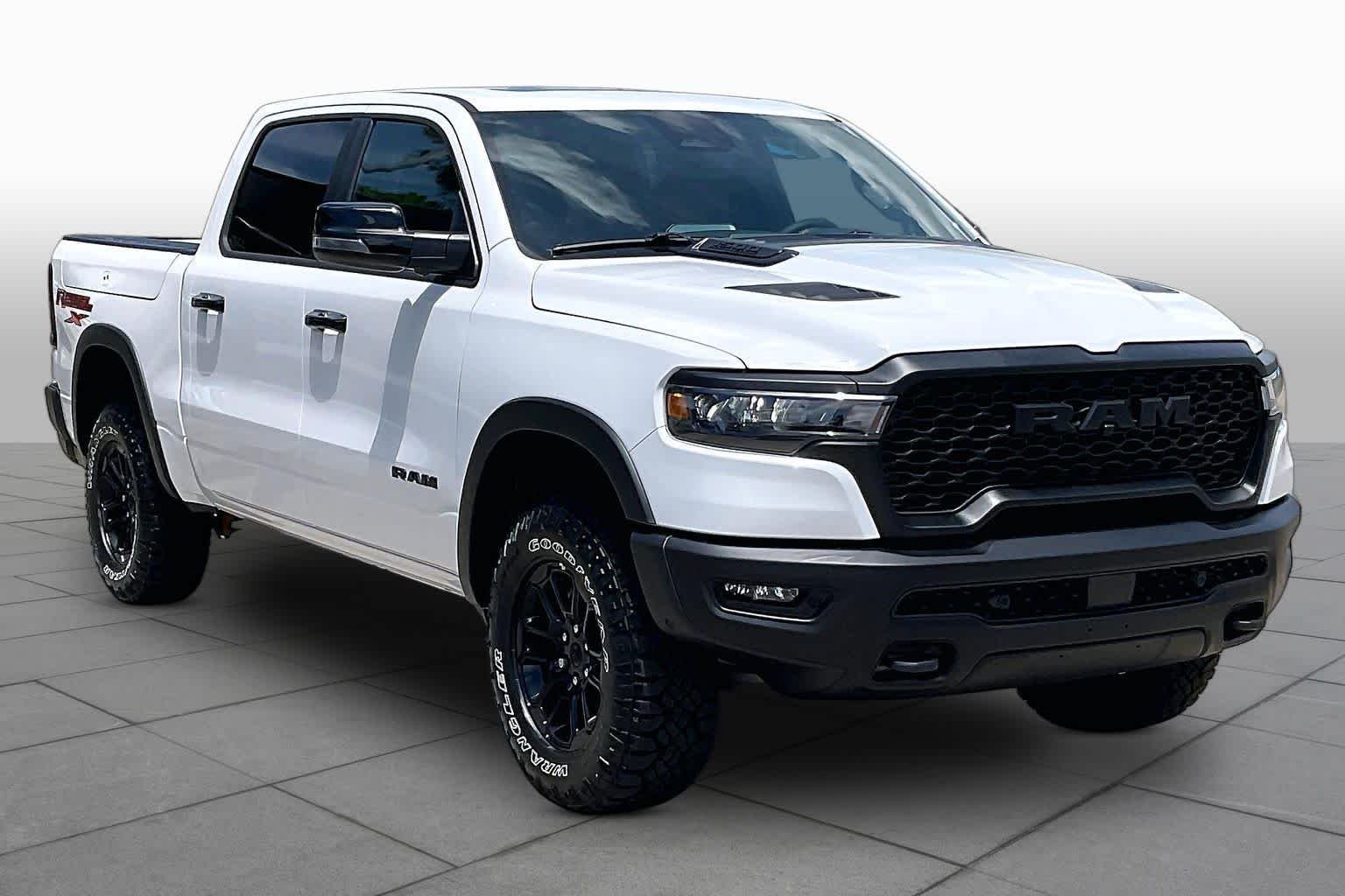 New 2026 Bright White Clear-Coat Exterior Paint RAM Rebel image 2