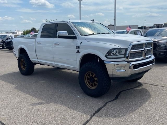 Used 2016 Bright White Clearcoat Ram Laramie Longhorn image 2