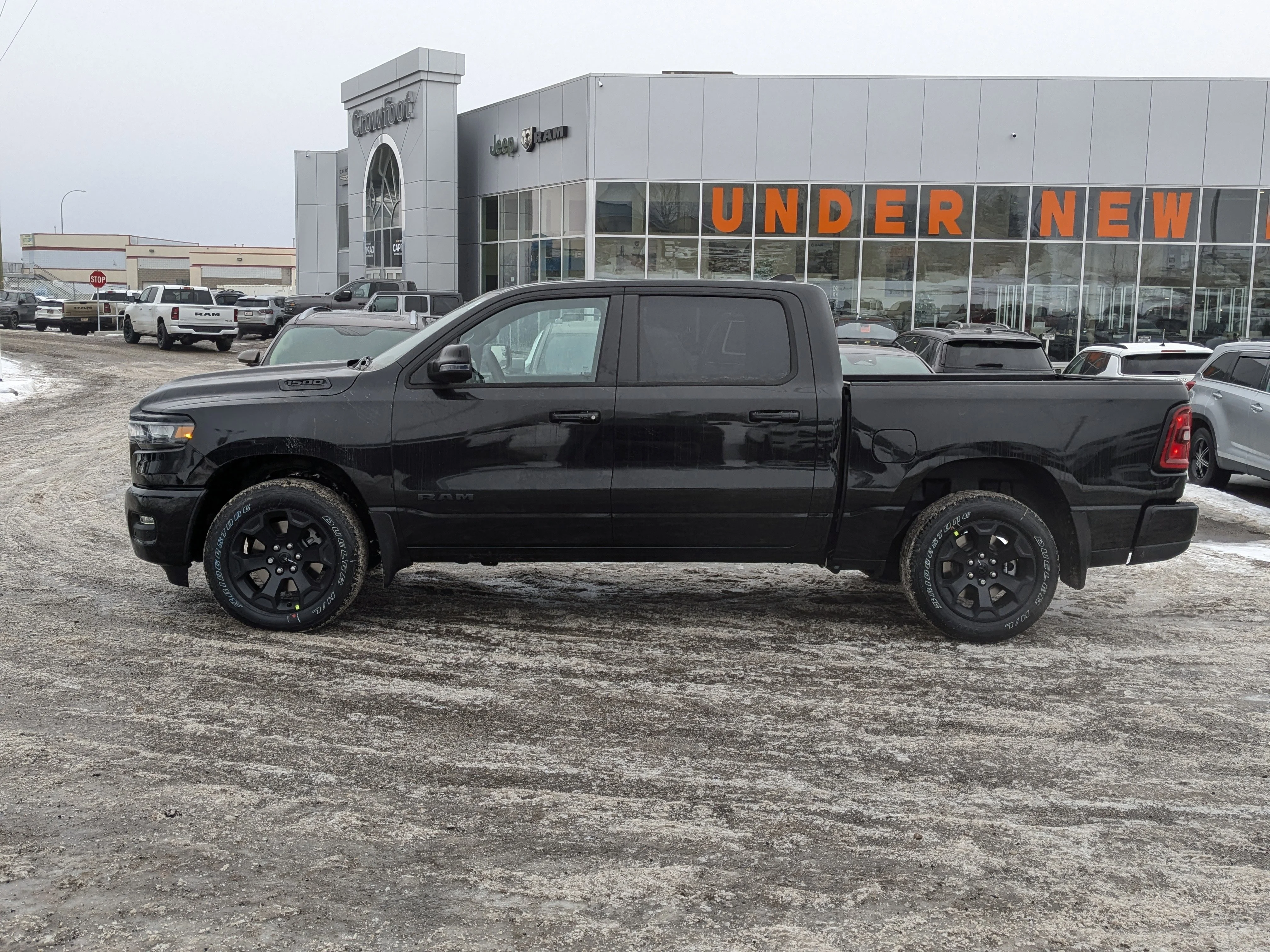 New 2026 Black RAM Sport - - Panoramic Sunroof - Sport Performance Hood - Hurricane Turbo - 3.92 Axle & More! image 5