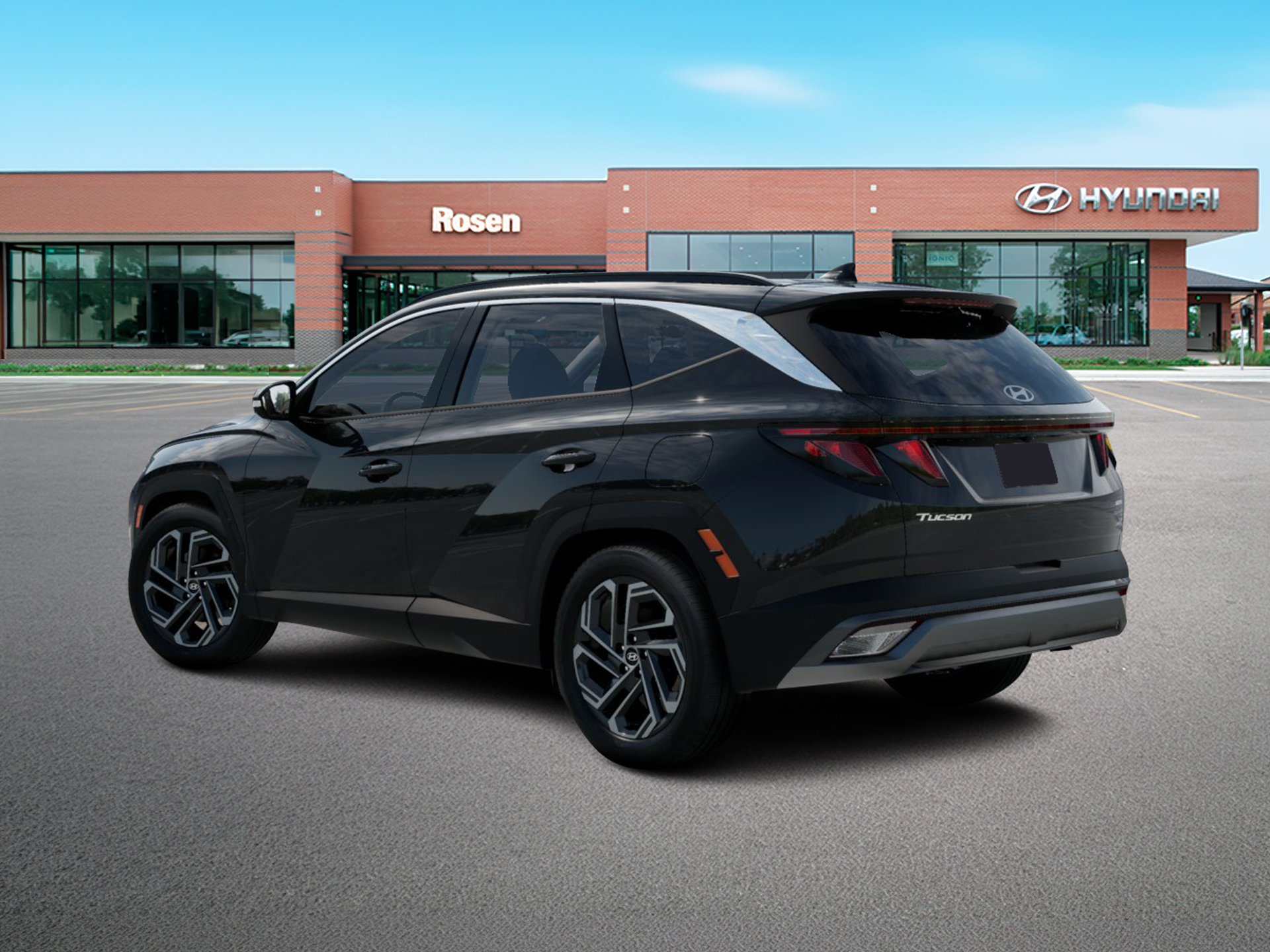 New 2026 Black Hyundai SEL Plus AWD image 4