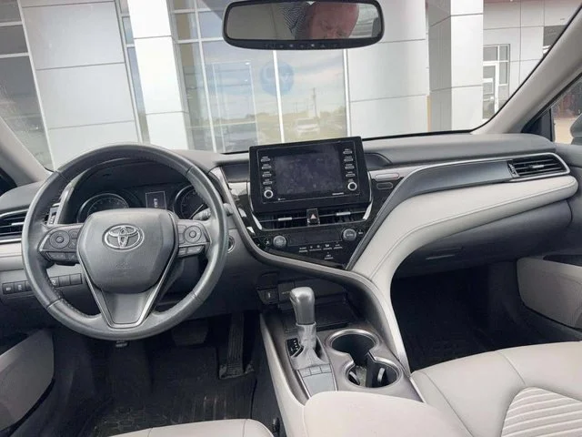 Used 2024 Celestial Silver Metallic Toyota SE image 3