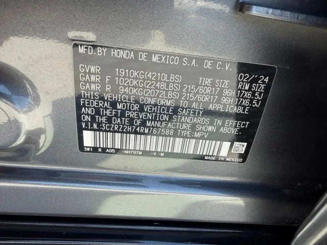 Used 2024 Gray Honda EX-L image 33