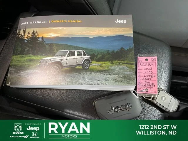 Used 2023 Black Jeep Sport image 13