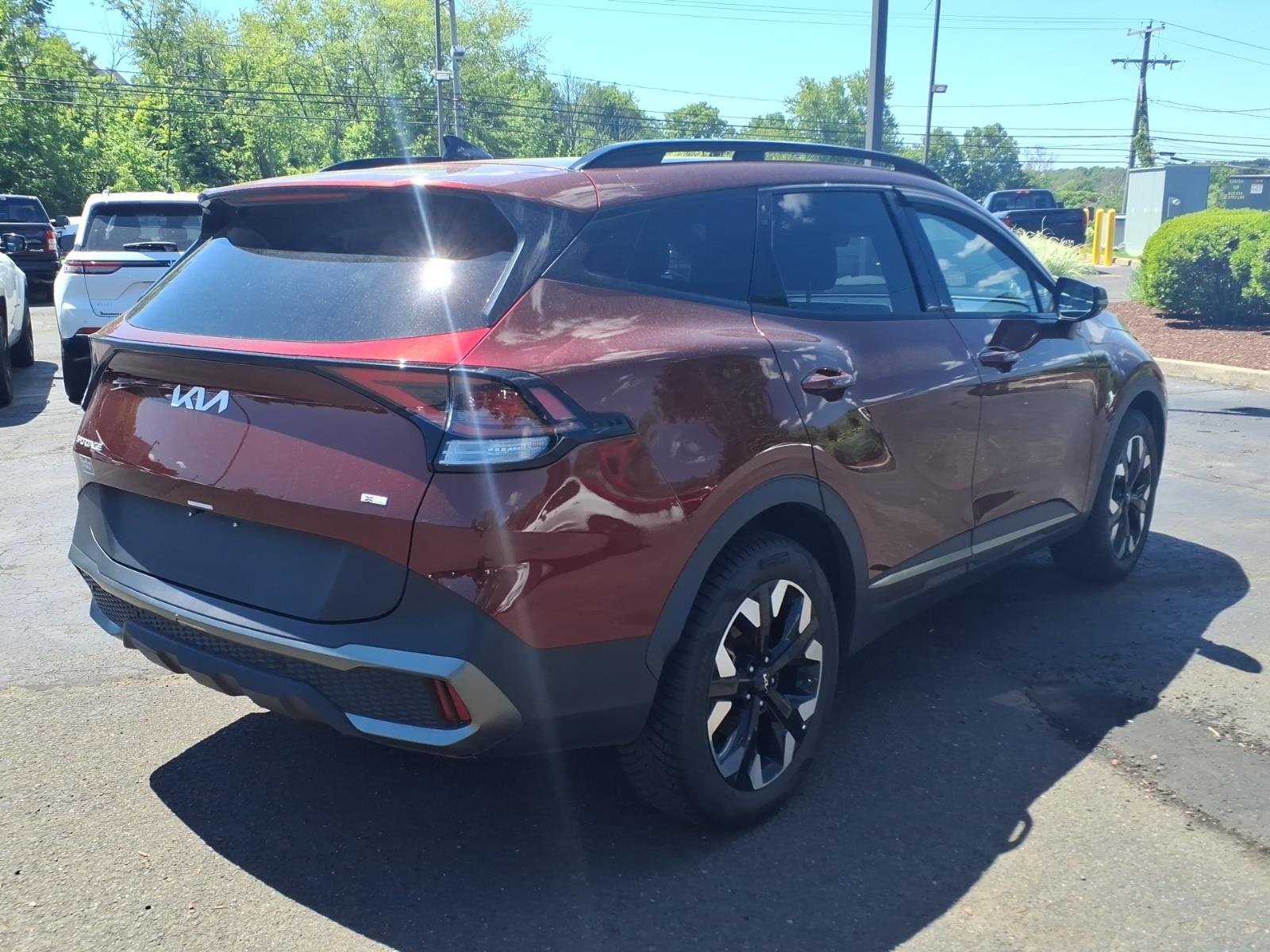 Certified Used 2023 Red Kia X-Line image 8