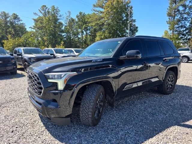 Used 2024 Black Toyota Platinum image 3