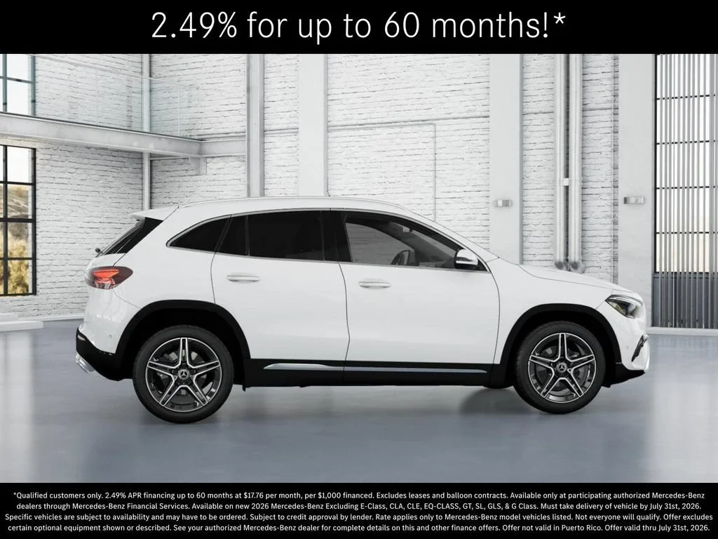 New 2026 Polar White Mercedes-Benz GLA 250 image 59
