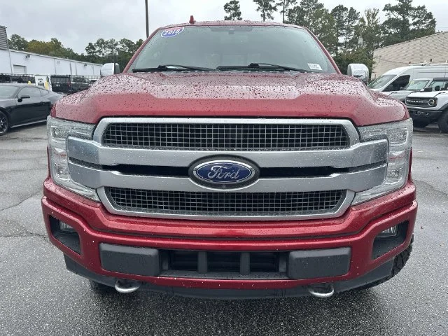 Used 2018 Red Ford Platinum image 9