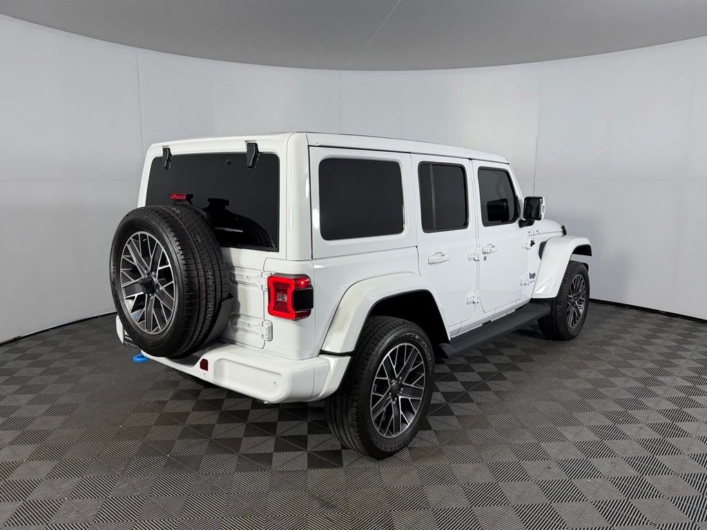 Certified Used 2023 White Jeep Sahara 4xe image 7