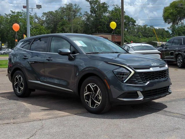 Certified Used 2025 Gray Kia LX image 3