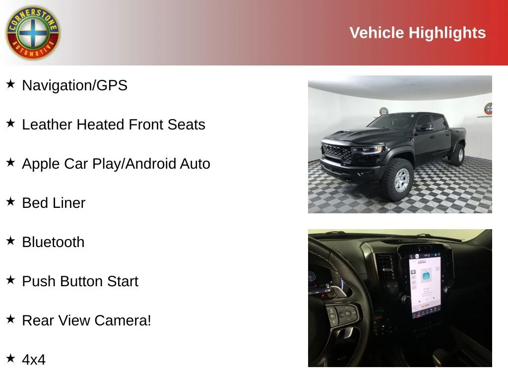 Used 2026 RAM Ram 1500 Pickup RHO with VIN 1C6SRFUP1TN270233 for sale in Elk River, Minnesota