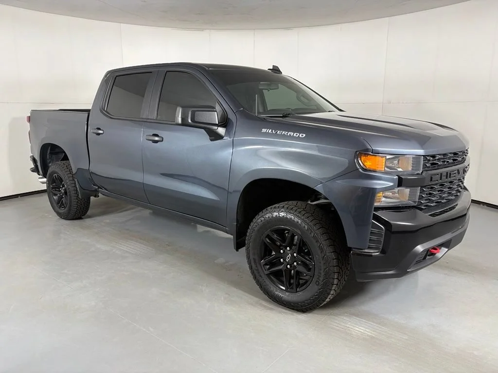 Certified Used 2021 SHADOW GRAY METALLIC Chevrolet Custom Trail Boss image 11