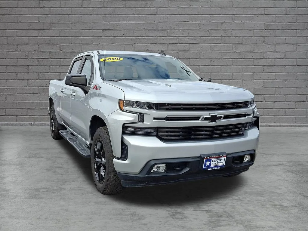 Used 2020 Silver Ice Metallic Chevrolet RST image 2